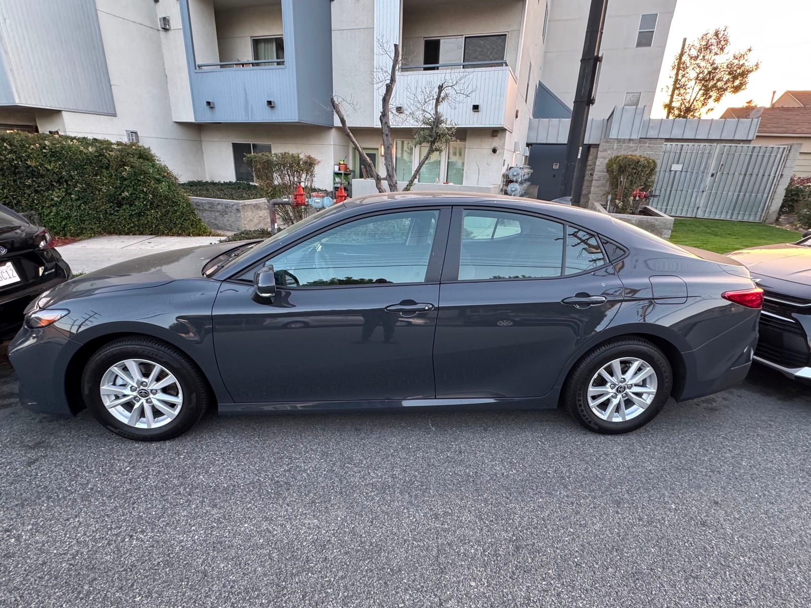 A recent Toyota Camry from the EMT Car Solutions fleet